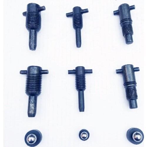 Jack Pressure Relief Valve Steel Ball Horizontal Vertical Hydraulic Jack Locking Screw Phillips Screw Venting and Oiling