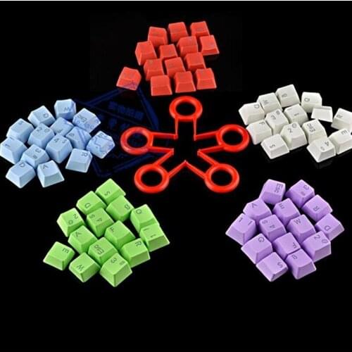 Keycaps 14 Pcs League of Legends Personality PBT QWER ASDF 1234 For Mechanical Gaming Keyboard GK61 SK87 GK64 GH60 PC Gamer LOL