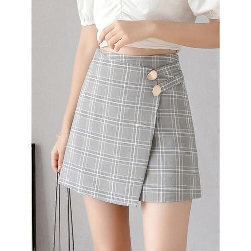 2019 Summer skirts Sexy Chic a-line skirt Women Skirt Tall waist plus-size short Skirt Package buttocks mini irregular pla