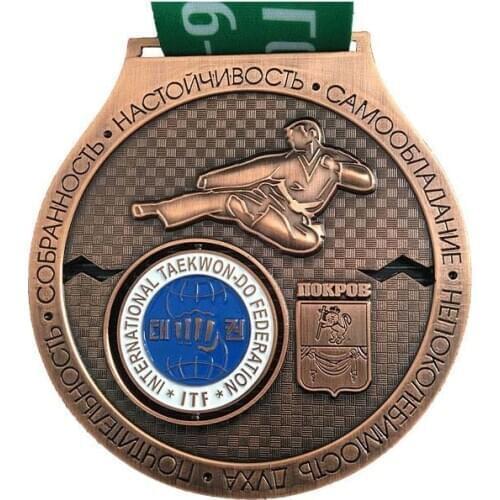 We can custom medal factory OEM Your Own LOGO style metal medals ribbon This is our companys custom medal business introduction