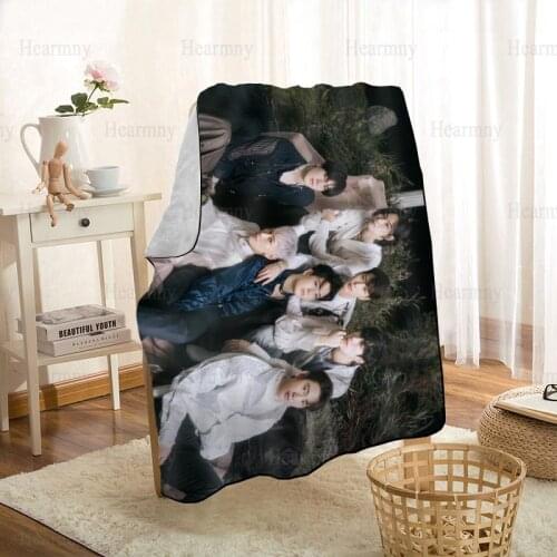 New Arrival GOT7 KPOP Blankets Printing Soft Blanket Throw On Home/Sofa/Bedding Portable Adult Travel Cover Blanket 0512