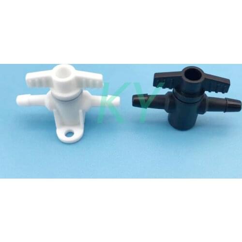 8pcs Inkjet Printer Plastic 2 Way Valve for printer spare parts