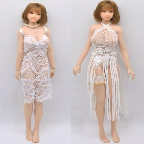 1/6 Scale womens soldiers dress sexy Persian dance style lace skirt fringe skirt set for 12'' TBLeague phicen JIAOU dolls