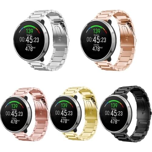 20MM Stainless Steel Watch Strap Replacement Metal Band Repair parts for Polar Ignite