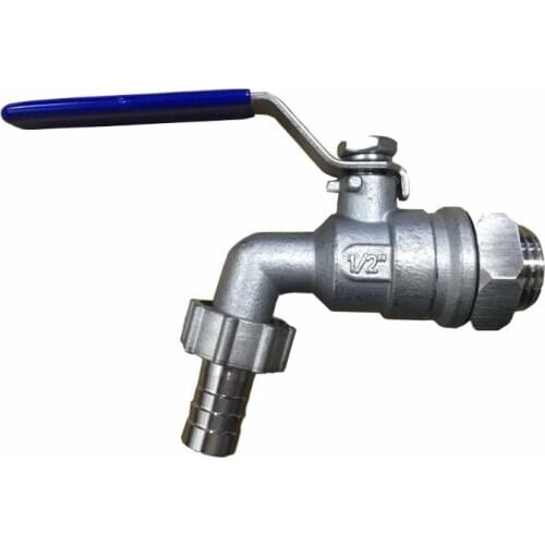 1/2inch Tap / Ball Valve with 13mm Barb (RoboBrew or BrewZilla Ball Valve)