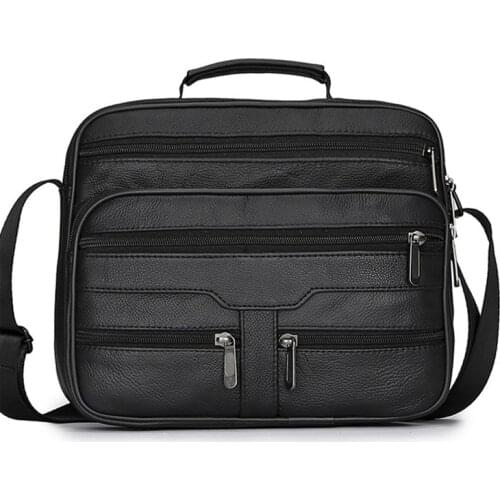 Pu Leather Mens Shoulder Bag Small Clutch Handbag Messenger Male Bags Crossbody Tote Small Zipper Bags