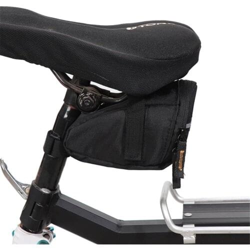 Bicycle Saddle Bag Oxford Cloth For MTB Road Bike Ultra Light Rear Tail Pouch Bag Easy to carry and large capacity