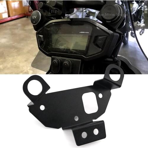 For HONDA CRF250L CRF300L Rally 2017 - Dash Bare Panel Instrument USB Charger Cigarette Lighter Switch Extension Expand Bracket