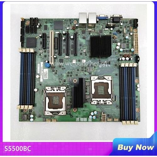 100% Working Desktop Motherboard for S5500BC 1366 S5500 X5570 System Board Fully Tested