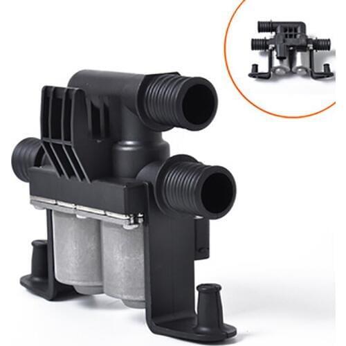 64116910544 Dual Solenoid Warm Water Valve Car Accessories Heater Control Valve for X5 X6 E53 E70 E71 E72