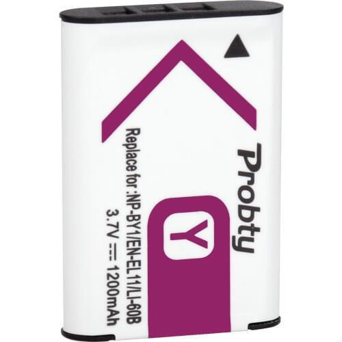 1 Pcs NP-BY1 NP BY1 NPBY1 Battery Pack For Sony HDR-AZ1VR AZ1 AZ1V AZ1VR Sport Action Cam Mini Camcorder PM173 3.7V 1200mAh