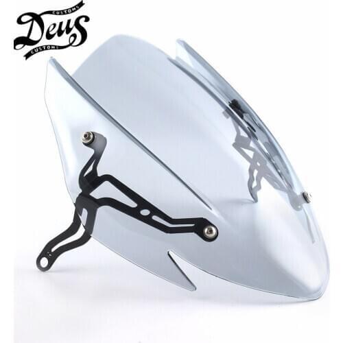 For Suzuki GSX-S750 GSXS750 GSXS 750 2017 2018 2019 2020 Motorcycle Accessories Windscreen Windshield Shield Screen with Bracket