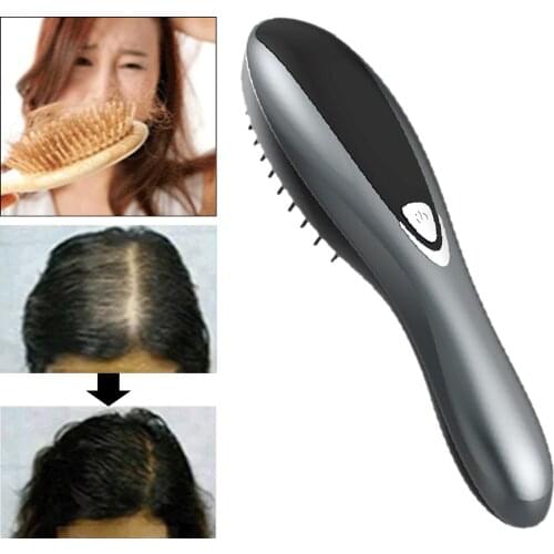 Hair Styling Electric Massage Comb Liquid Guiding Comb Relax for Man Woman Vibrating Hair Growth Brush Hair Car Relief Stress
