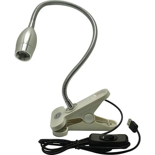 BGA Machine Tool Flexible LED Light LED Lamp with Table Clamp 5W 40CM Flexible Spring Pipe with Switch