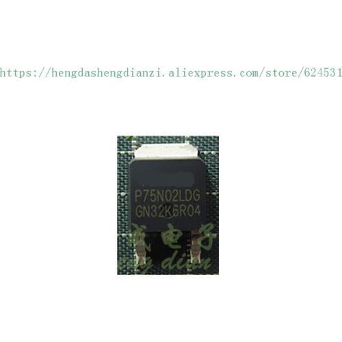 Hot spot 15pcs/lot New original P75N02LDG in stock (Logistics can track)