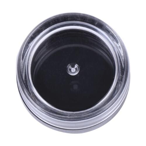 50Pcs Make Up Jar Cosmetic Sample Empty Container Plastic Round Lid Small Bottle MOLF