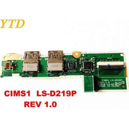 Original for Lenovo CIMS1 USB board CIMS1 LS-D219P REV 1.0 tested good free shipping