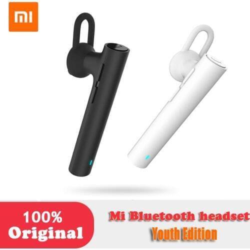 XIAOMI Original MI bluetooth headset Youth edition earphones Handsfree For iPhone Samsung LG android Phone wind noise canceling