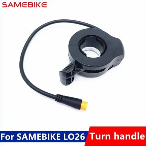 Original Turn Handle for SAMEBIKE LO26 500W Motor 21 Speed Electric Bicycle Cycling E-Bike Turn Handle Replacement