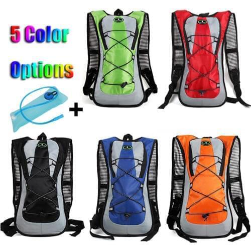 Rucksack Mtb Bags Outdoor Cycling 2L Water Bag + 5L Bicycle Hydration Backpacks Rainproof Bike Accessories Bolsas Bisiklet