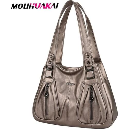 Genuine Brand Travel Backpack Women Soft Leather Shoulder Bags For Women 2021 Designer School Bags For Teenage Girls