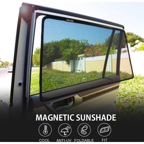 For sx4 Jimny&Swift&Grand Vitara&Vitara&Tivoli XLV Curtain Black Magnetic Car Side Window SunShades Mesh Shade Blind