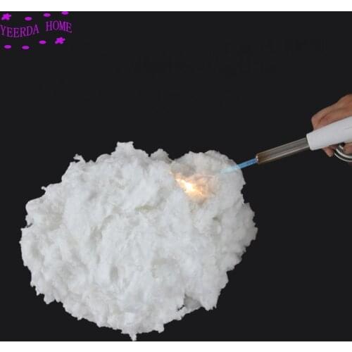 1Kg Fire resistant cotton high temperature bulk cotton electric furnace filling cotton boiler insulation cotton fireproof cotton