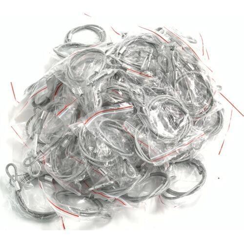 100pcs/High quality Stage light safety rope cable/safe wire for stage light security 85cm length