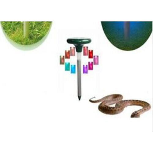 6 pcs Fashion Hot Garden Yard Solar Power Multi Pulse Snake Repeller