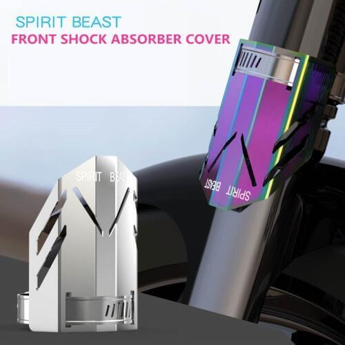 Spirit Beast Motorcycle Front Shock Absorbers Fork Tube Covers Clamps Multi Color For Honda Yamaha Kawasaki Suzuki Decoration