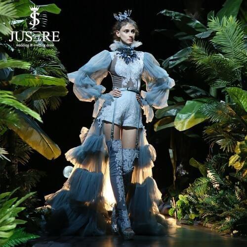 JUSERE Women's Puffy Dresses