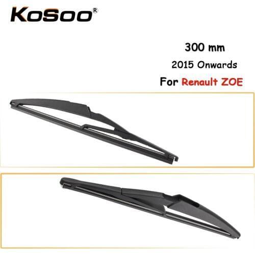 KOSOO Auto Rear Car Wiper Blade For Renault ZOE,300 mm 2015 Onwards Rear Window Windshield Wiper Blades Arm,Car Accessories