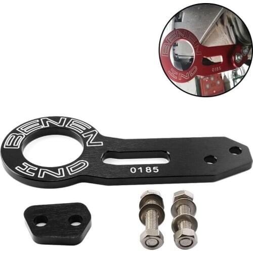 Car Modification Personality Towing Coupler Aluminum Alloy To The Rear Of The Towing Hook Towing Hook After The Bumper Car Trail