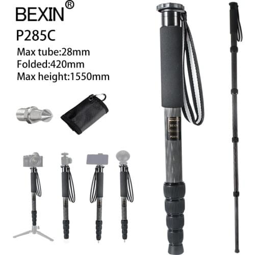 Camera monopod lightweight carbon fiber monopod tripod monopod camera stand video mount shooting travel monpod for dslr camera