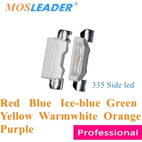 Mosleader 4000pcs SMD LED 335 Side led 4008 Red Blue Ice-blue Green Yellow Warmwhite Orange Purple Light emitting diodes