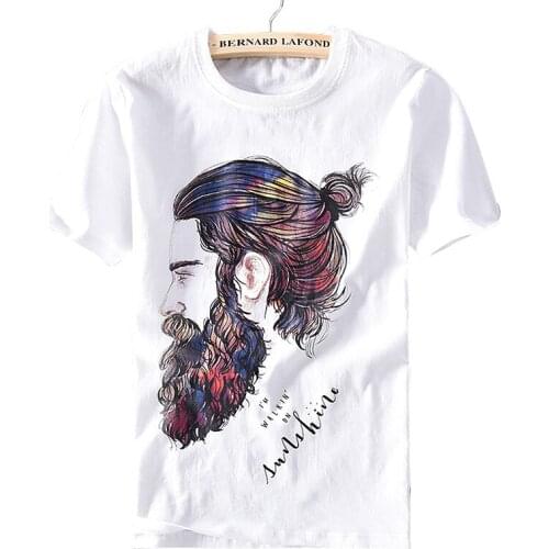 2019 Suehaiwes brand short sleeve t shirt men linen and cotton white t-shirt mens summer fashion tshirt male casual camiseta