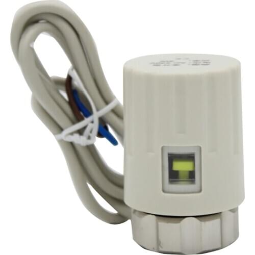 230v normally open thermal actuator electric thermoelectric drive motor head for ufh underflooring heating manifold