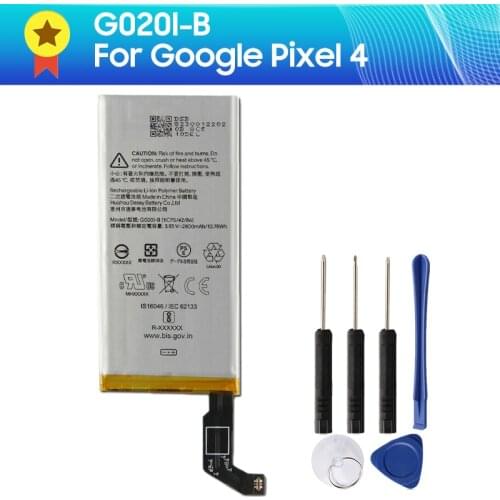 Original Replacement Battery G020I-B For Google Pixel 4 2800mAh 3.85V 10.78Wh