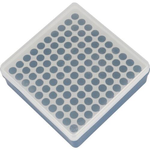 Plastic 100 Holes Centrifuge Test Tube Rack 1.5ml Centrifugal Test Tube Support Holder School Laboratory Supplies
