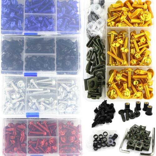 Complete Full Fairing Bolts Kit Screws Fit For Ducati Multistrada 950 1200 1200S 1200 Enduro Monster 695 696 796 797 821 1200