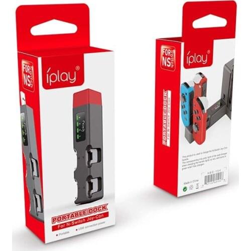 Usb Charger for Switch Simple and Portable Ns Joycon Left and Right Handle Mini Charger Four Port Charger