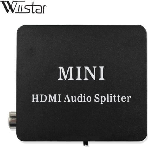 1080P HDMI to HDMI aduio Splitter converter Adapter audio with Optical TOSLINK SPDIF+3.5mm Output Audio Video HDMI Converter