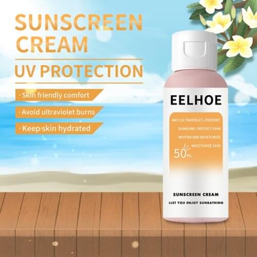 30/50ML Face Sunscreen Whitening Sun Cream SPF 30 Facial Body Skin Protective Cream Anti-Aging Oil-control Moisturizing TSLM1