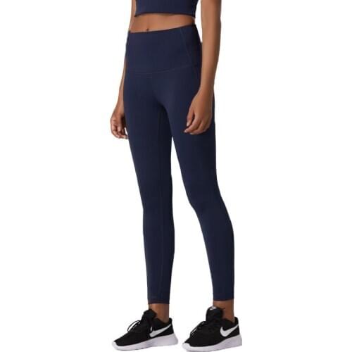 Sport Leggings Women Squat Proof Yoga Pants With Pockets Fitness High Waist Two-sided Workout Sportswear Butt Lifting Gym Tights