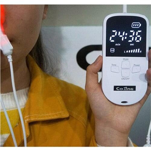 Painless Rhinitis Sinusitis Cure Nose Cleaner Low Frequency Pulse Laser Therapy 650nm Low Level Laser Rhinitis Allergy Reliever