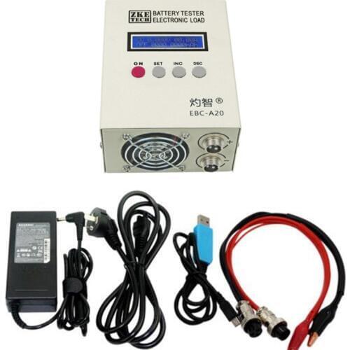 EBC-A20 Battery Tester 5A Charge 20A Discharge Support PC Software Control D2TD