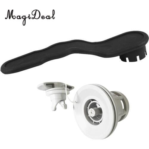 Universal NylonDouble Seal White Air Valve + Valve Wrench For Inflatable Boat Raft Dinghy Yacht Kayak Accessories