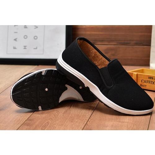 Winter warm shaolin monk kung fu tai chi shoes zen lay meditation shoes taiji wushu martial arts sneakers