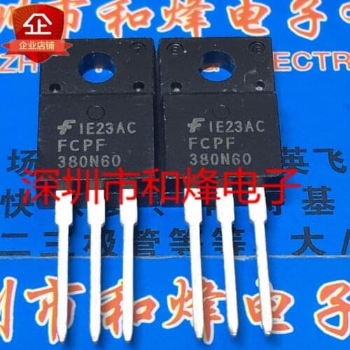 100% New&original FCPF380N60 TO-220F 600V 6.4A
