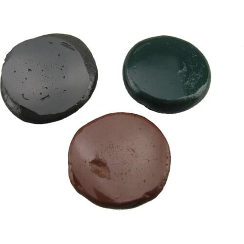 3 x 20 Gram Tungsten Rig Putty - Green, Brown and Silt-Extra Heavy-Carp Terminal Tackle for Carp Fishings
